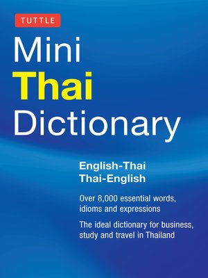 cover image of Tuttle Mini Thai Dictionary